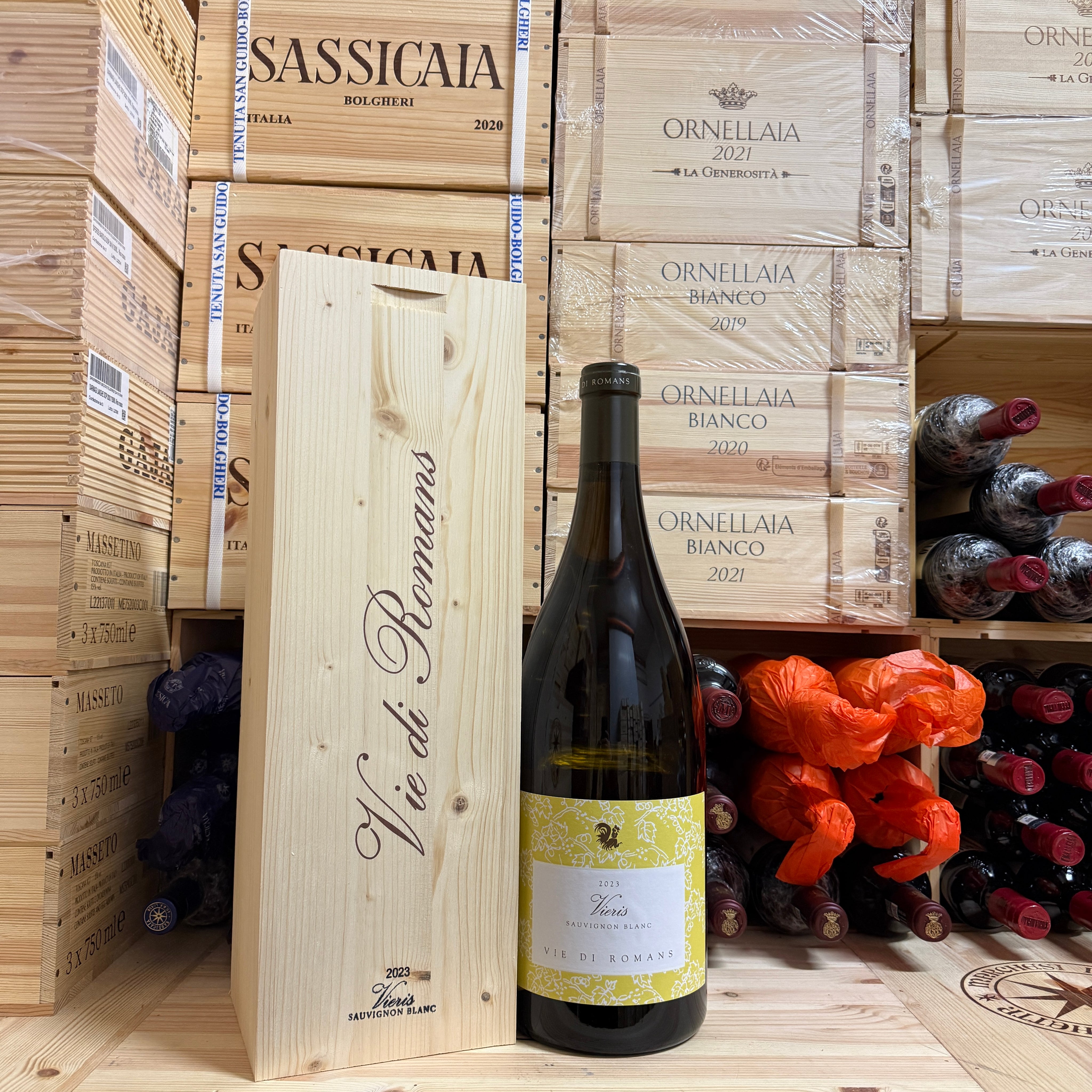 Vie di Romans Vieris 2023 Jeroboam DOC Friuli Isonzo Sauvignon - in Cassa Legno