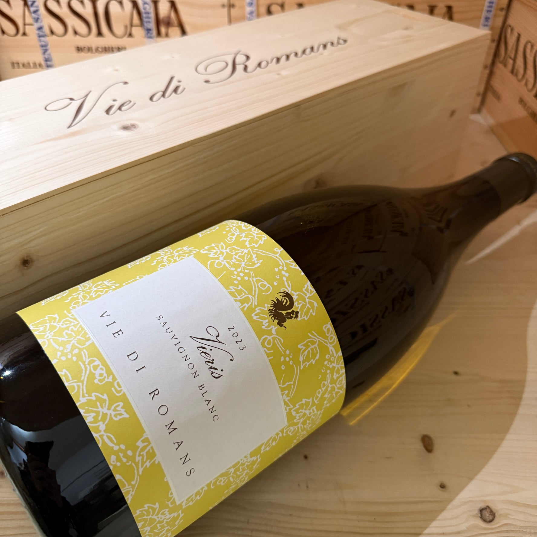 Vie di Romans Vieris 2023 Jeroboam DOC Friuli Isonzo Sauvignon - in Cassa Legno