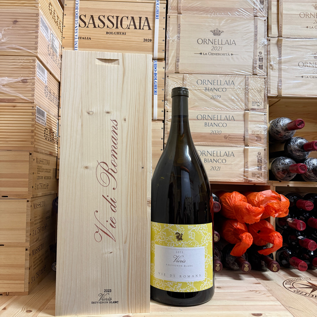 Vie di Romans Vieris 2023 McKenzie 5 Litri DOC Friuli Isonzo Sauvignon - in Cassa Legno