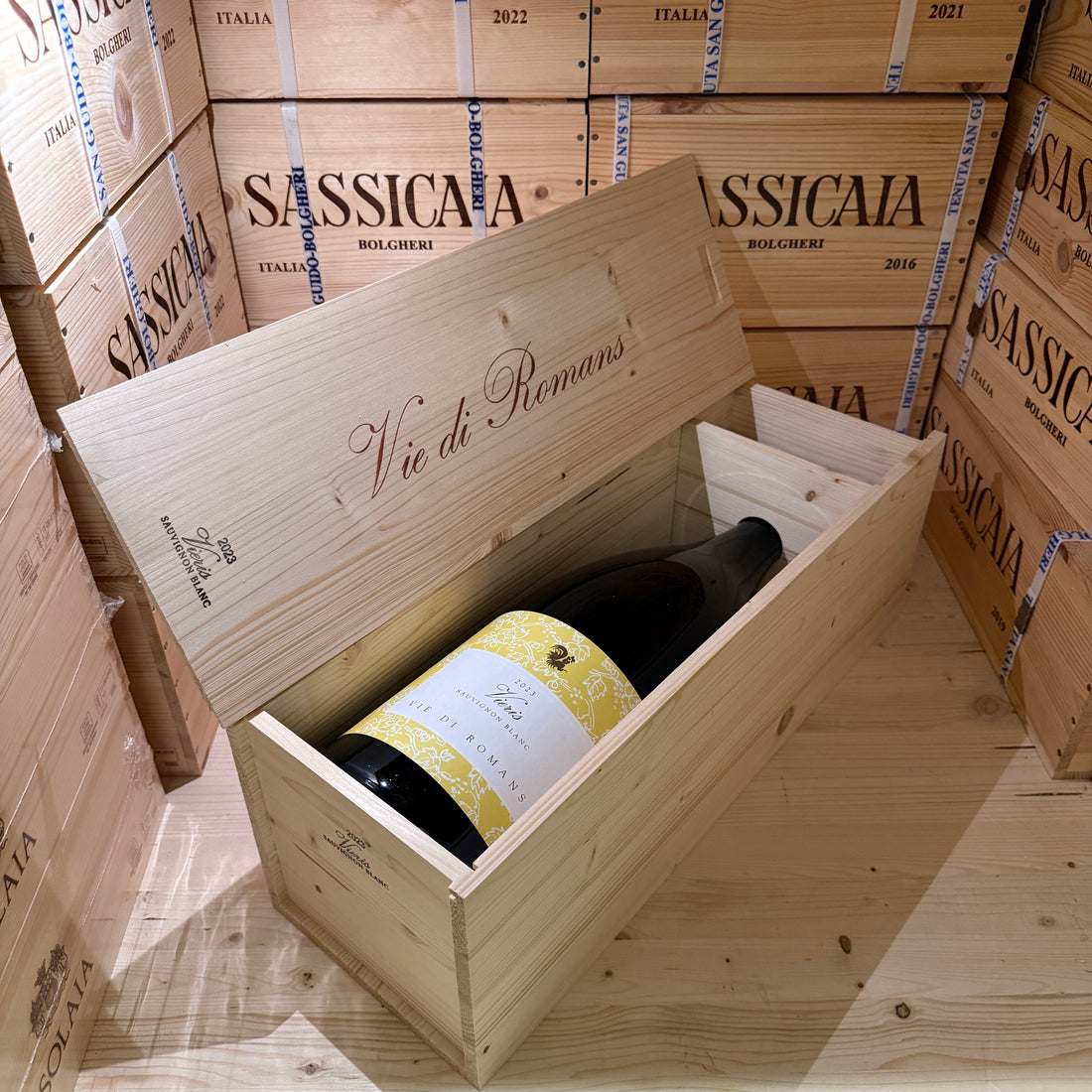 Vie di Romans Vieris 2023 McKenzie 5 Litri DOC Friuli Isonzo Sauvignon - in Cassa Legno