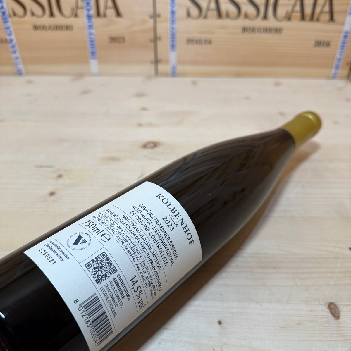 Vigna Kolbenhof 2023 Hofstatter