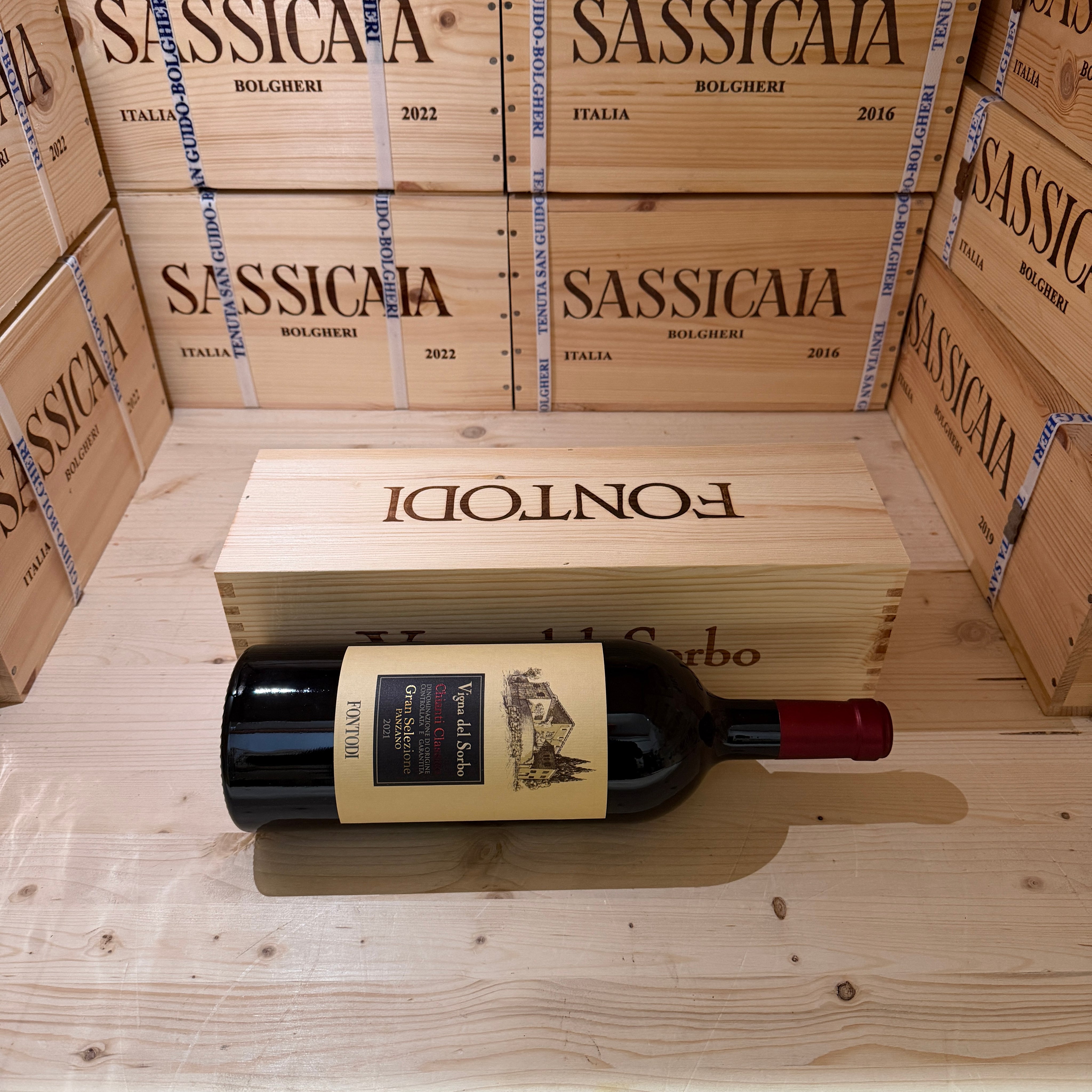 Vigna del Sorbo 2021 Magnum Chianti Classico Gran Selezione Fontodi - in Cassa Legno