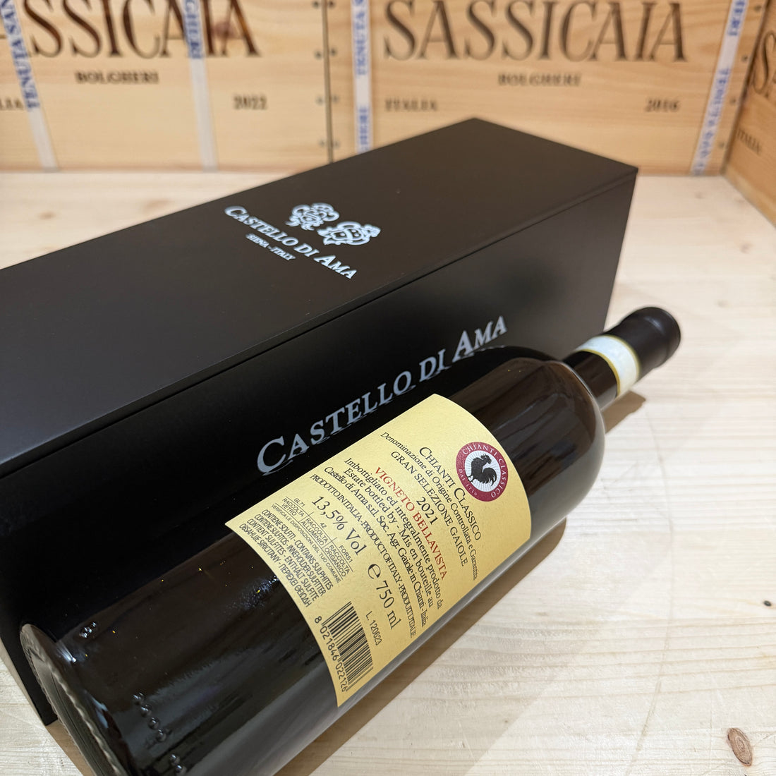 Vigneto Bellavista 2021 Castello di Ama Chianti Classico Gran Selezione - in Cassa Legno
