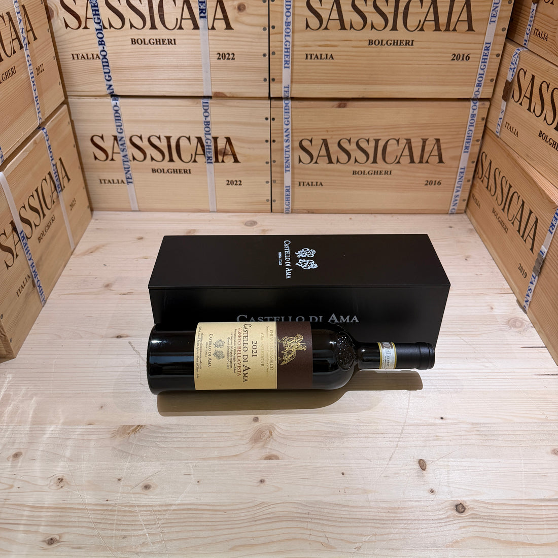 Vigneto Bellavista 2021 Castello di Ama Chianti Classico Gran Selezione - in Cassa Legno