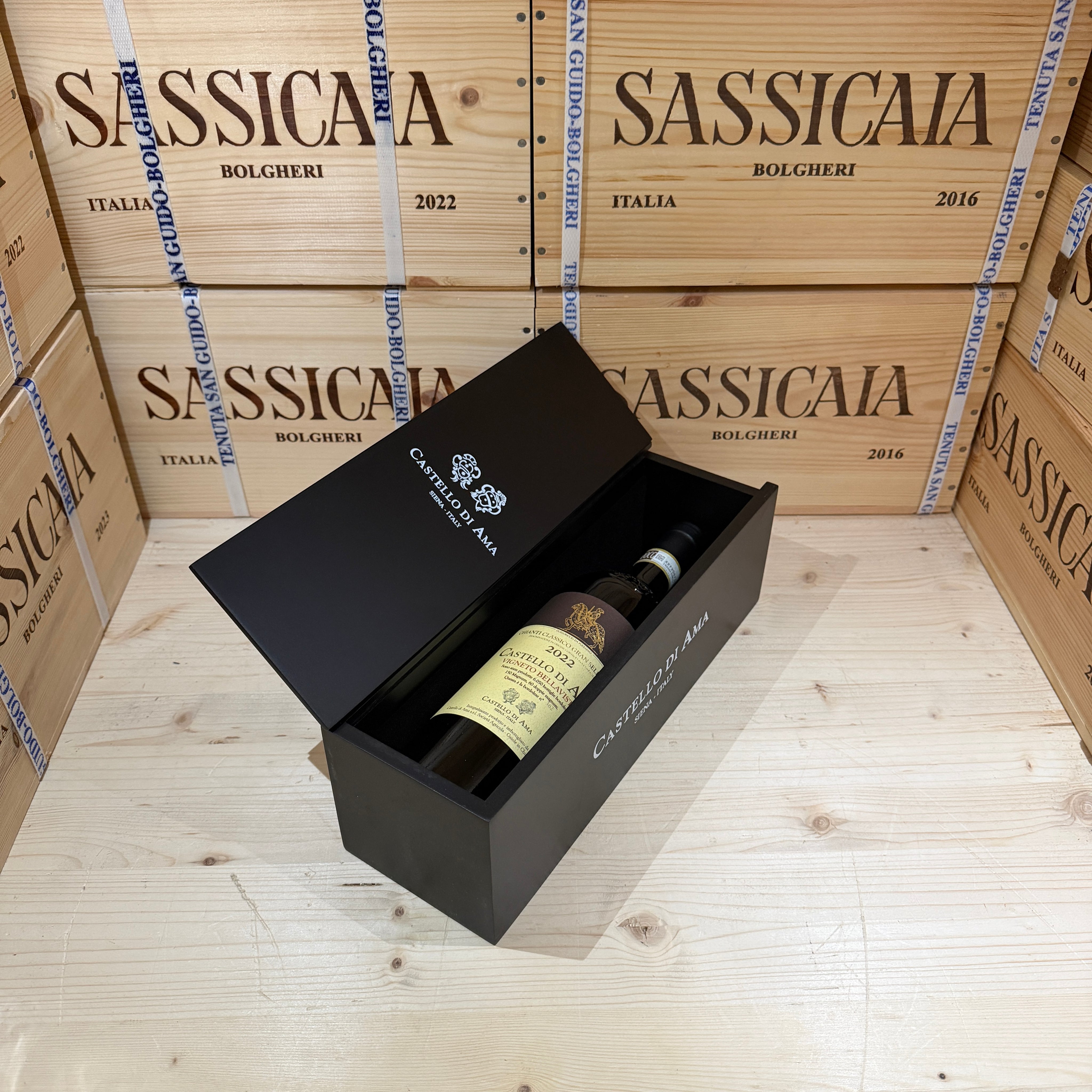 Vigneto Bellavista 2022 Castello di Ama Chianti Classico Gran Selezione - in Cassa Legno