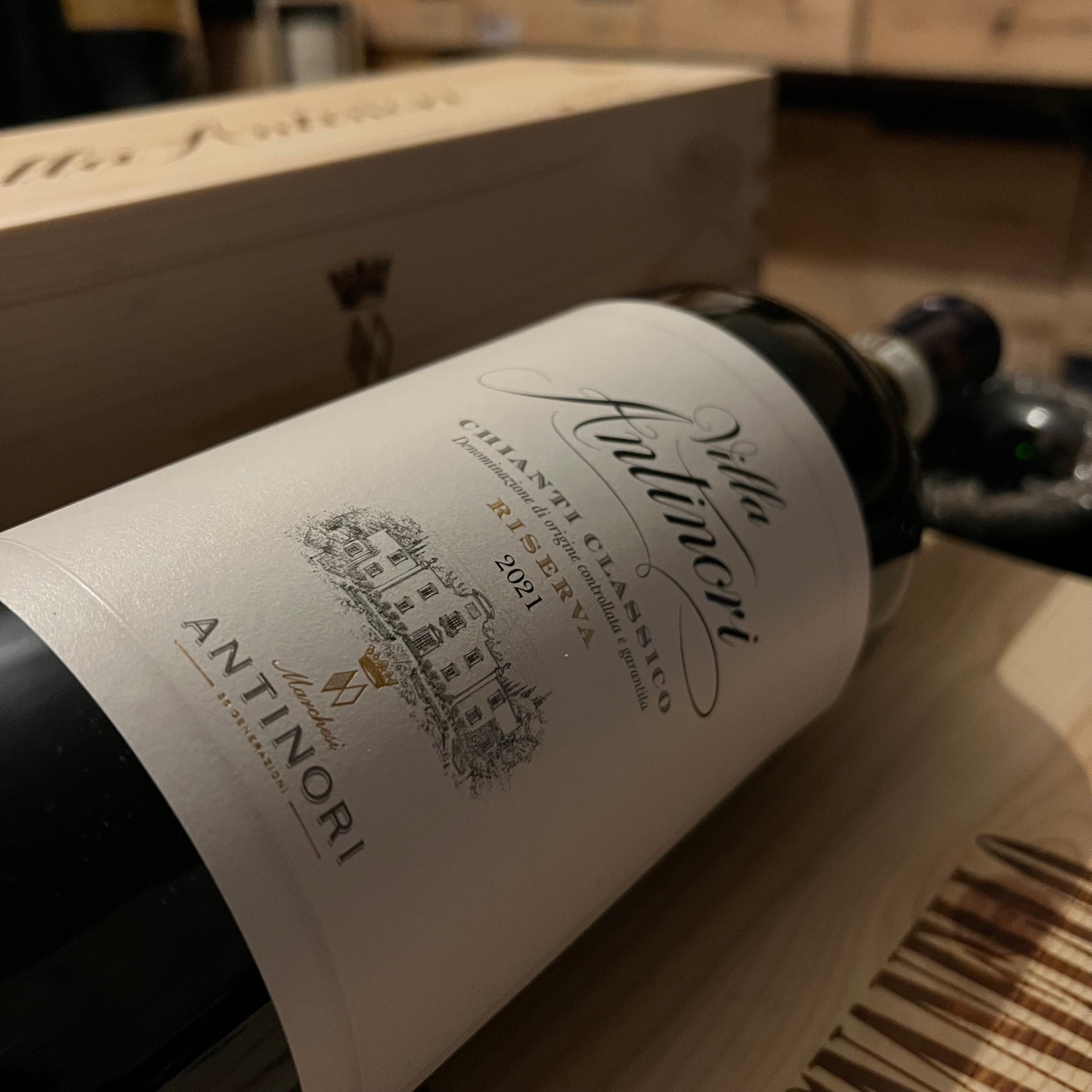 Villa Antinori Chianti Classico Riserva 2021 Magnum in Cassa Legno Marchesi Antinori