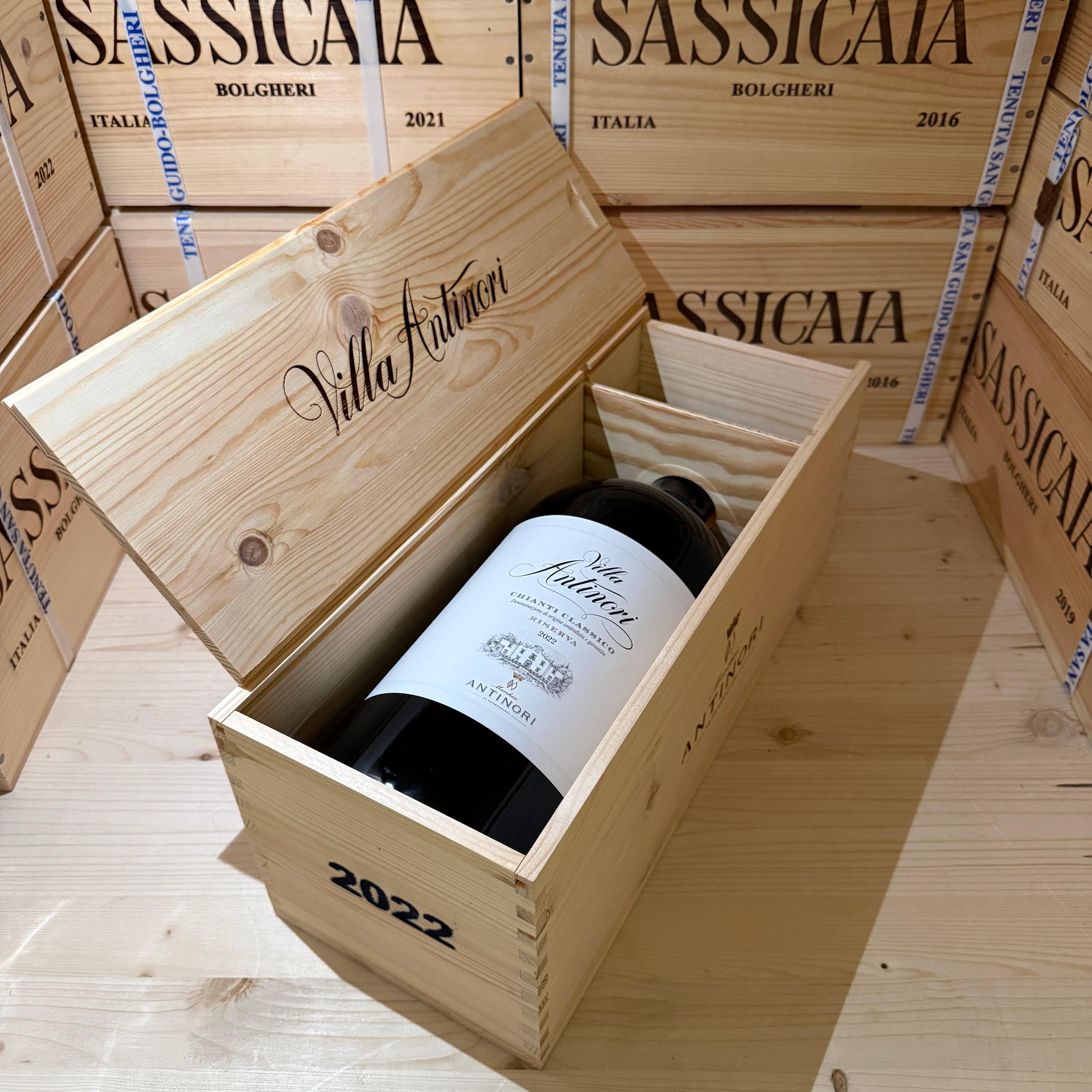 Villa Antinori Chianti Classico Riserva 2022 Jeroboam Marchesi Antinori - in Cassa Legno