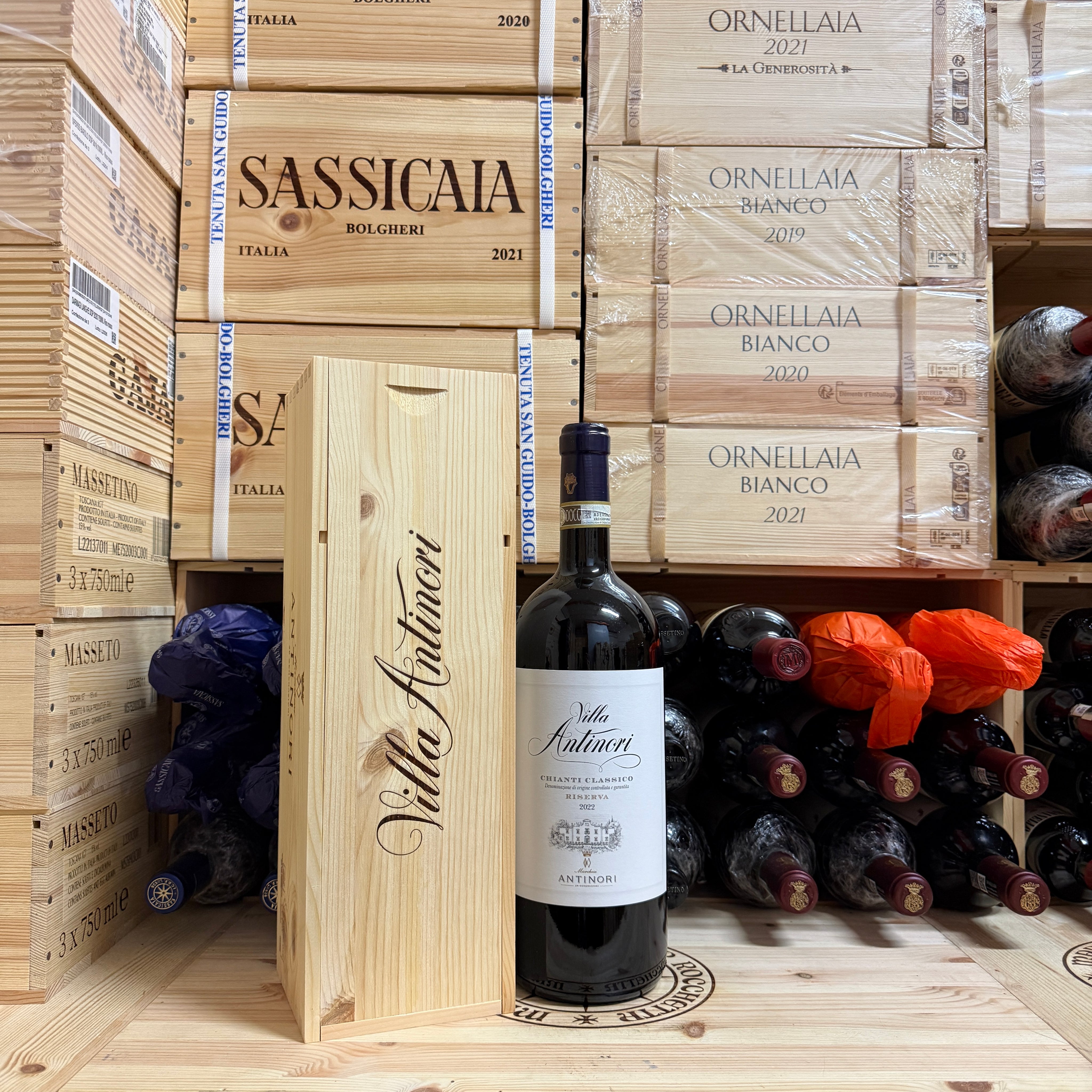 Villa Antinori Chianti Classico Riserva 2022 Magnum Marchesi Antinori - in Cassa Legno