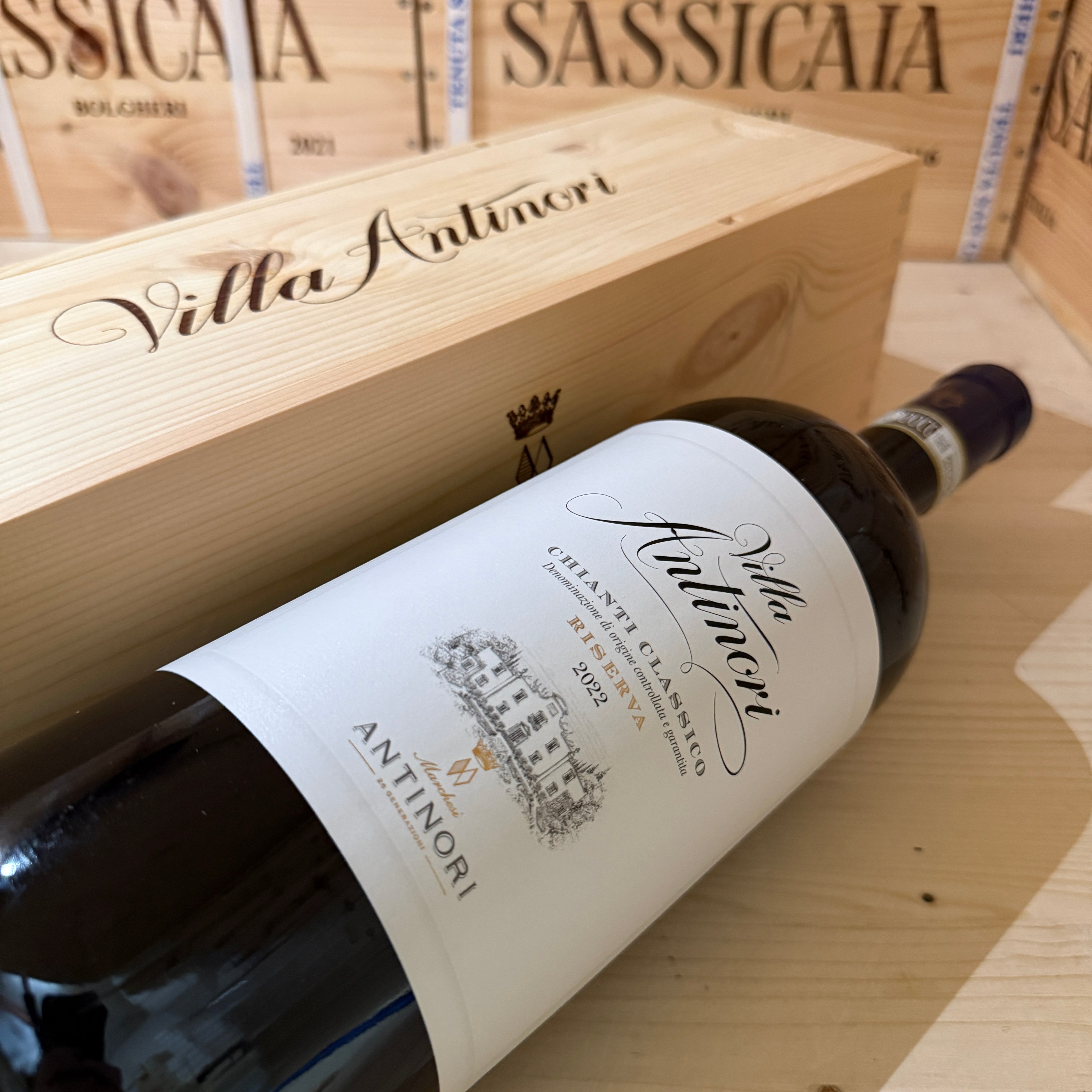Villa Antinori Chianti Classico Riserva 2022 Magnum Marchesi Antinori - in Cassa Legno