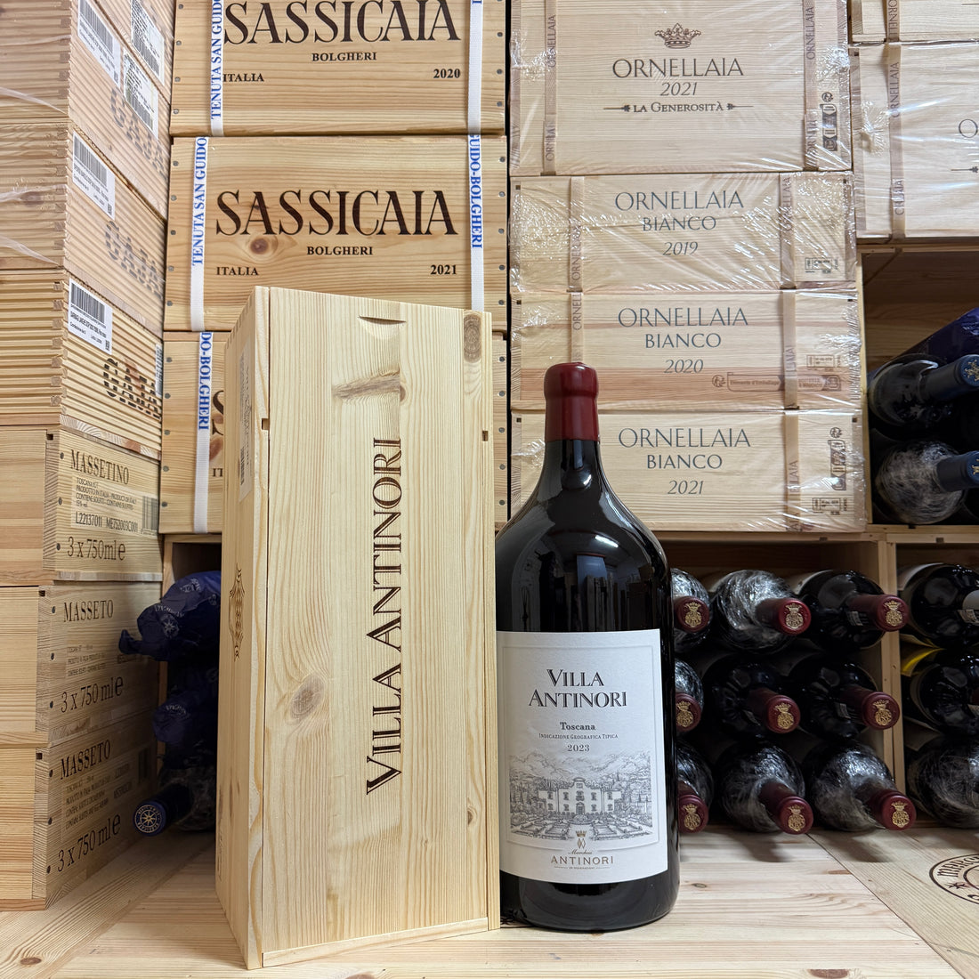 Villa Antinori Rosso 2023 Jeroboam Marchesi Antinori - in Cassa Legno