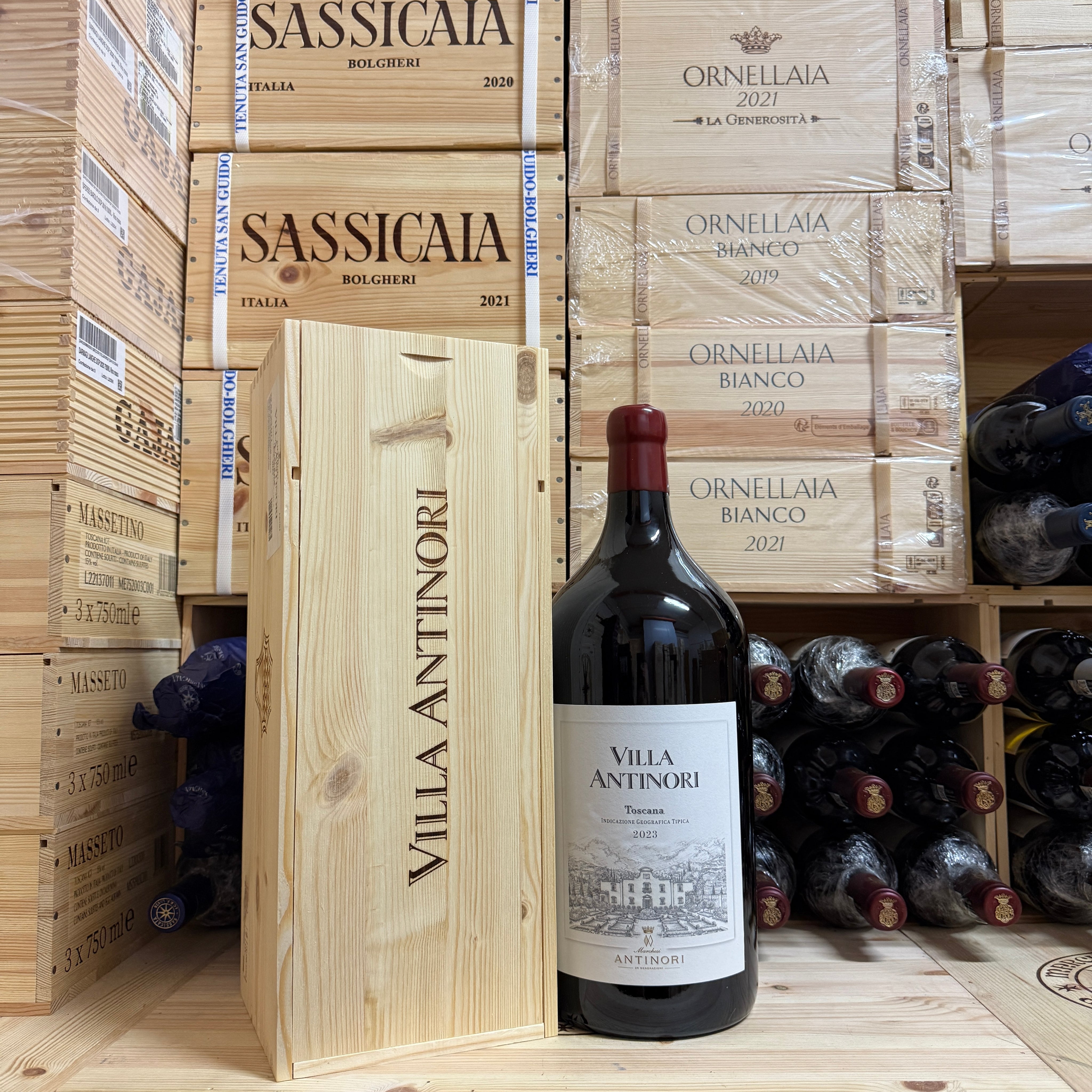 Villa Antinori Rosso 2023 Jeroboam Marchesi Antinori - in Cassa Legno