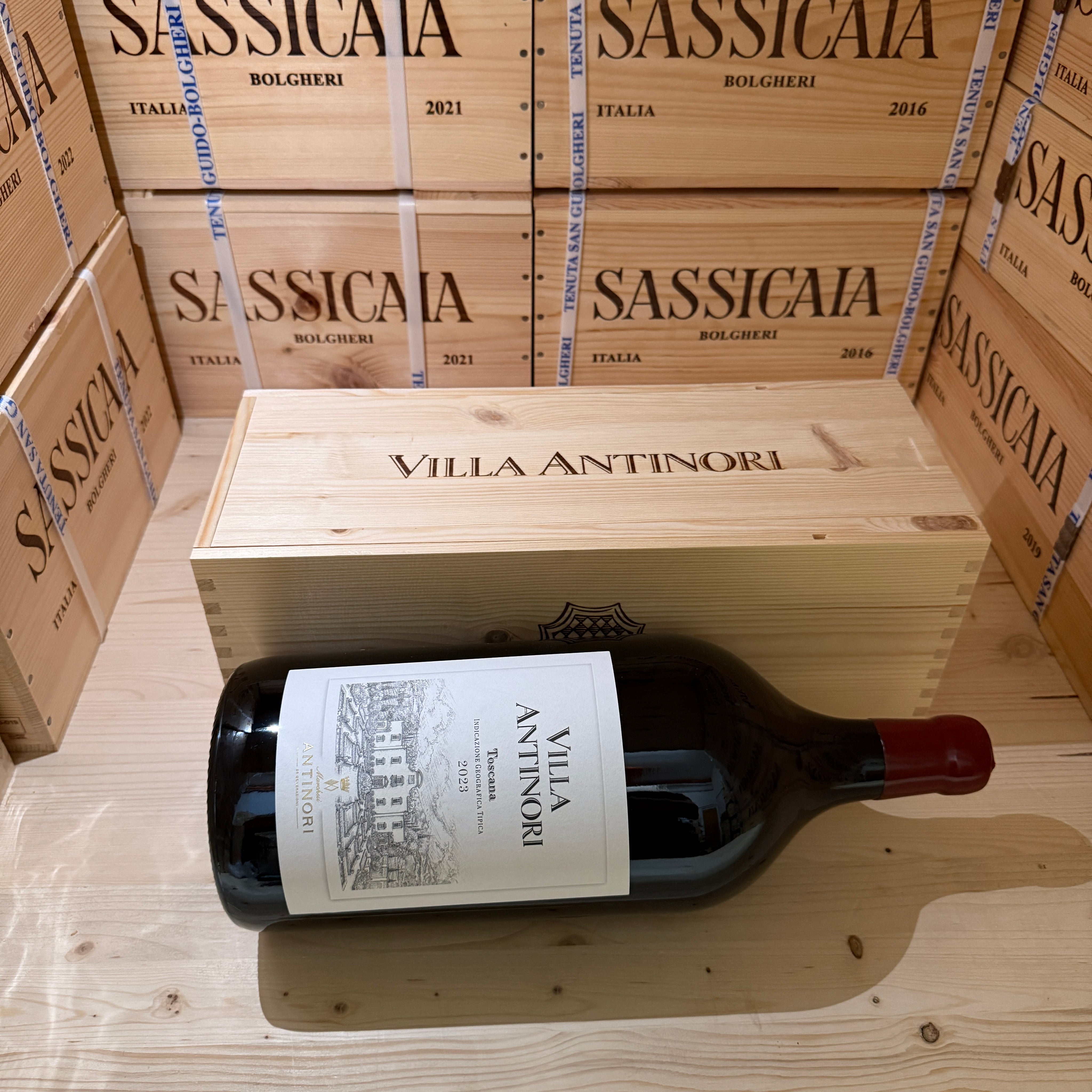 Villa Antinori Rosso 2023 Jeroboam Marchesi Antinori - in Cassa Legno