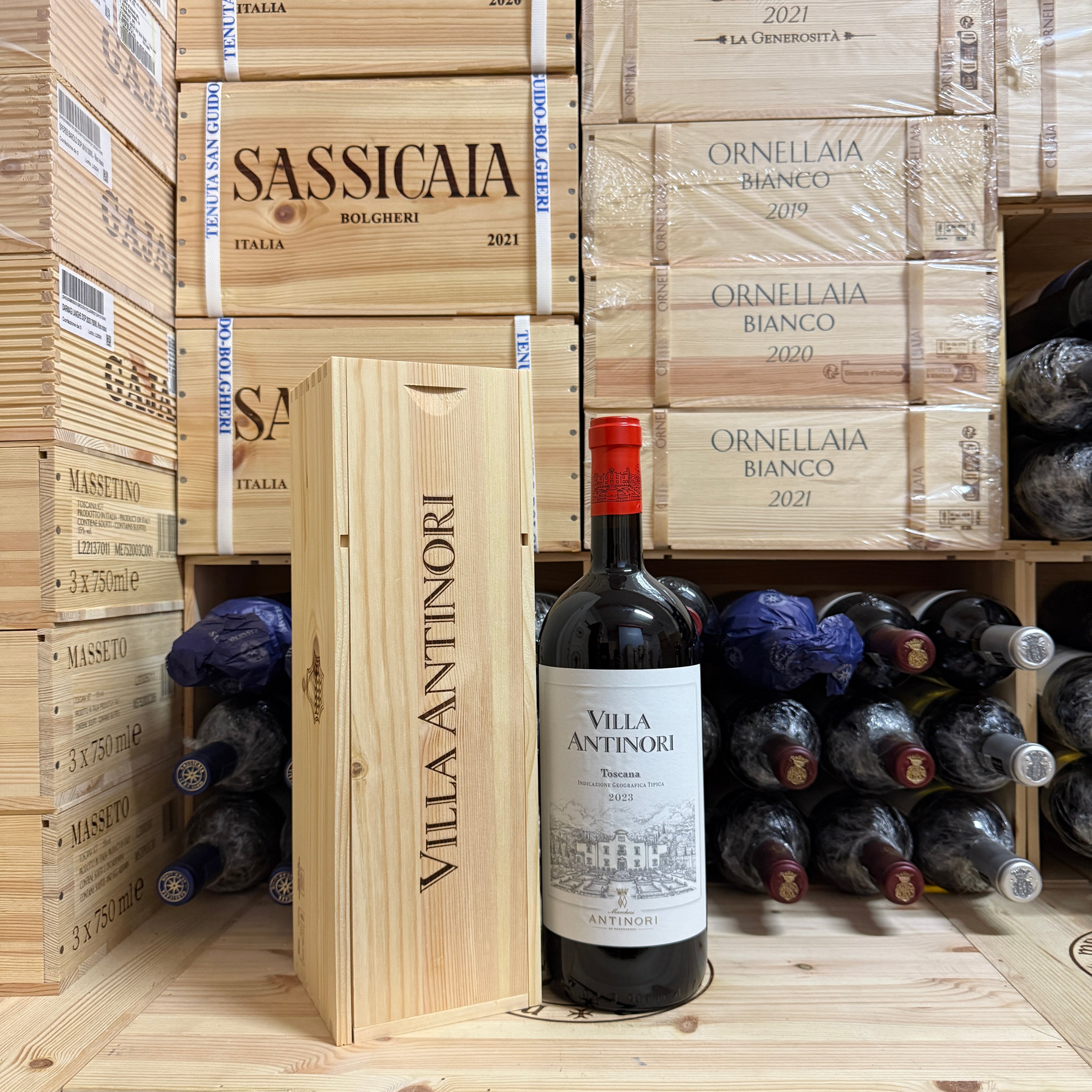 Villa Antinori Rosso 2023 Magnum Marchesi Antinori - in Cassa Legno