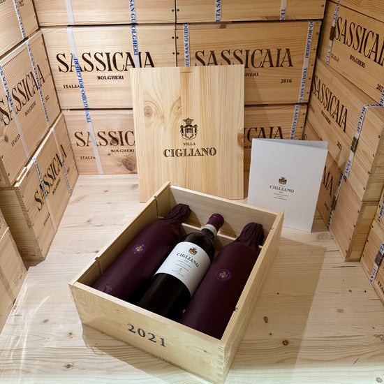 Villa Cigliano 2021 Chianti Classico Gran Selezione DOCG Marchesi Antinori - Cassa Legno 3 Bottiglie