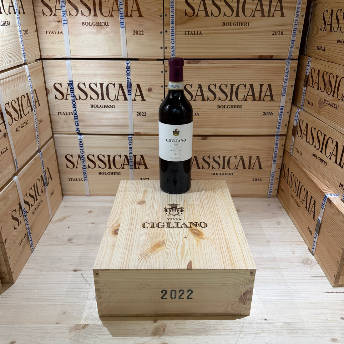 Villa Cigliano 2022 Antinori - Cassa Legno 3 Bottiglie