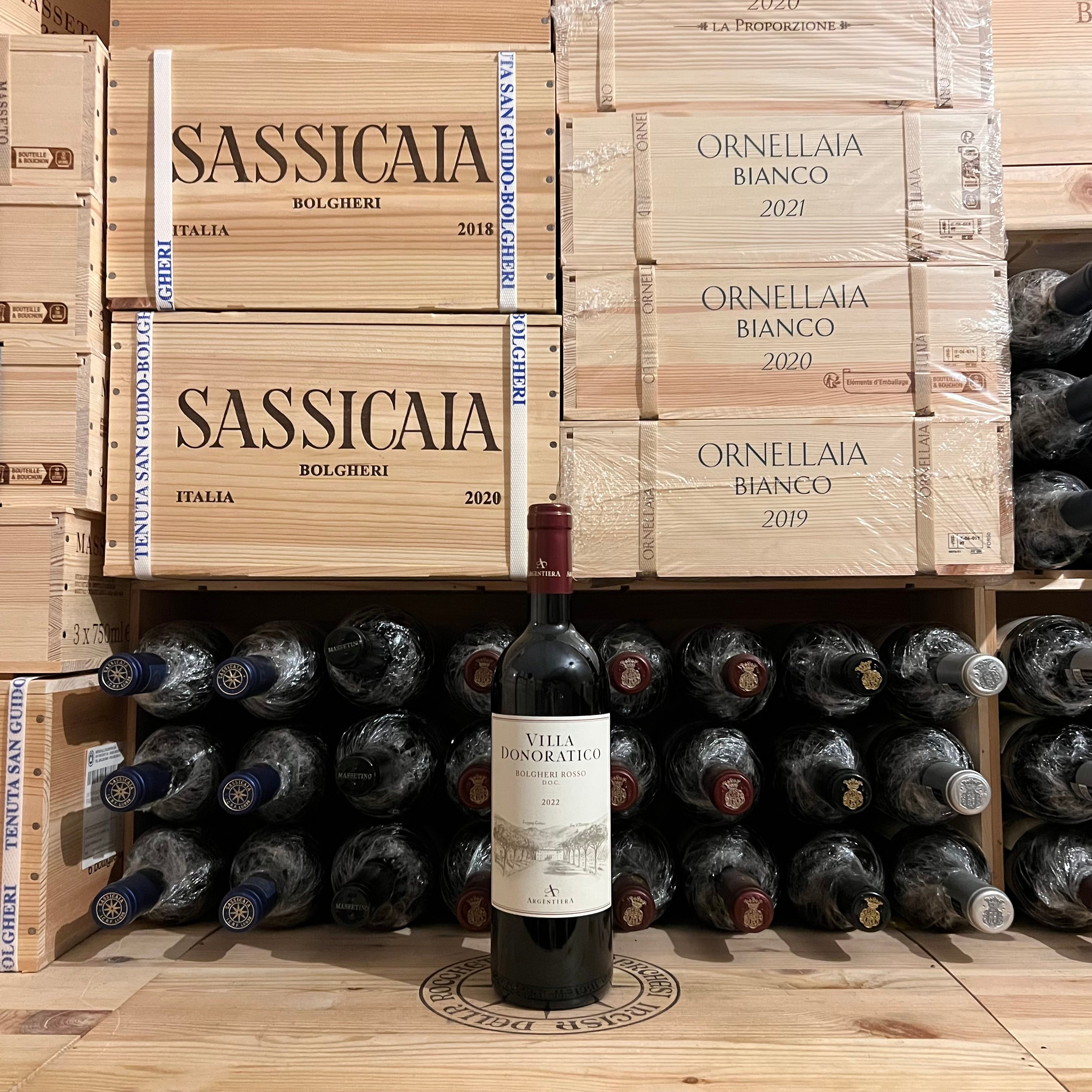 Villa Donoratico 2022 Bolgheri DOC Rosso Tenuta Argentiera