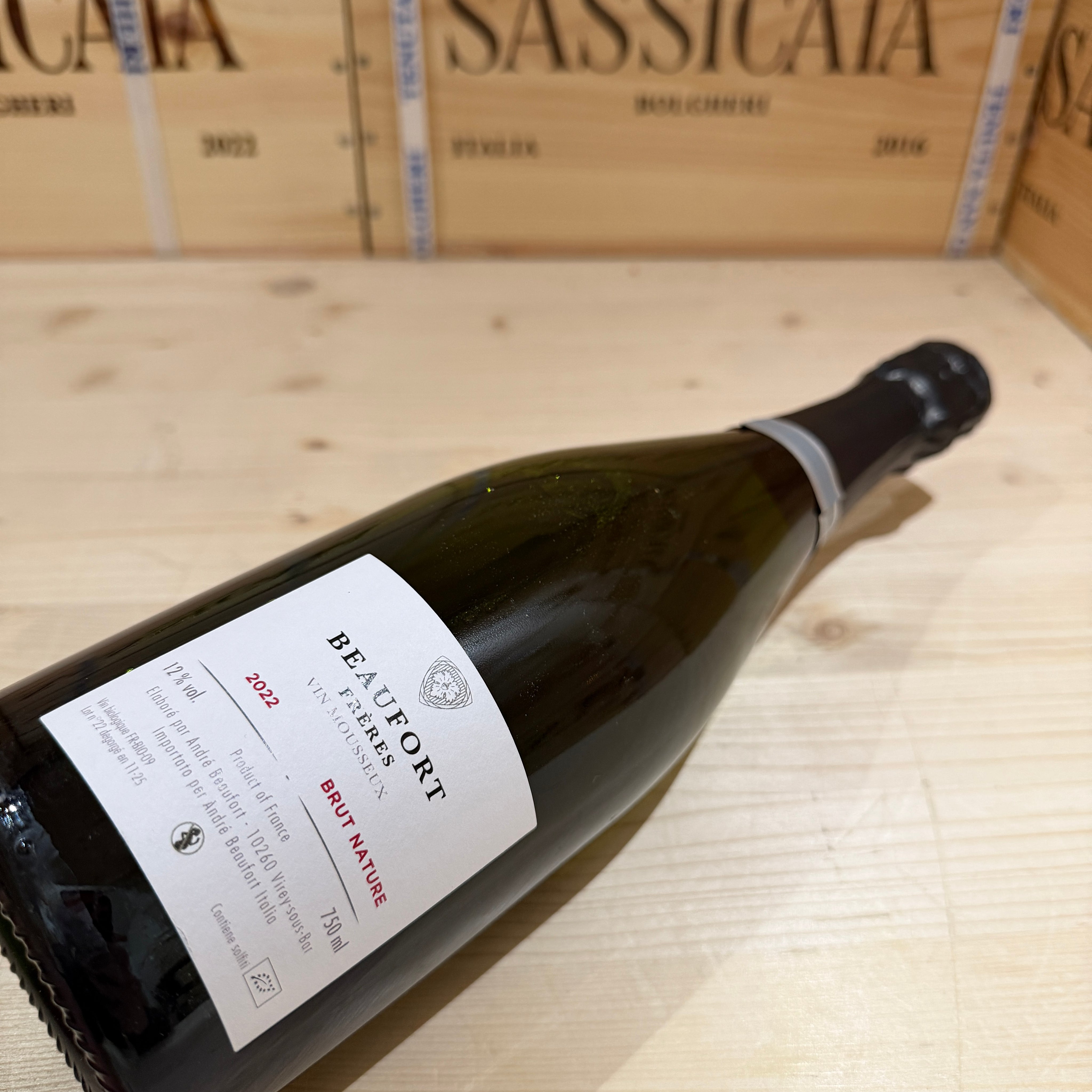 Vin Mousseux Beaufort Freres Brut Nature 2022