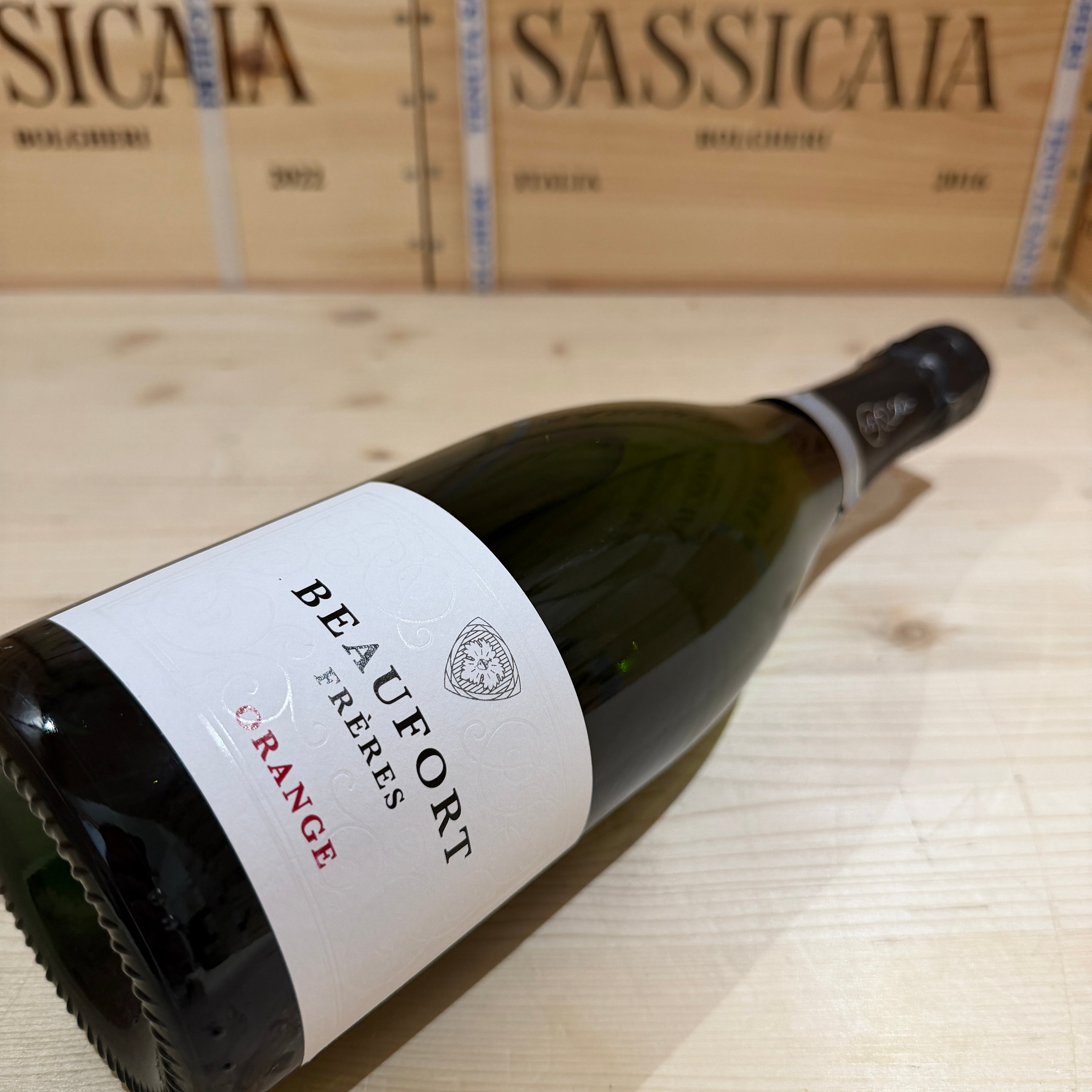 Vin Mousseux Beaufort Freres Orange Brut Nature