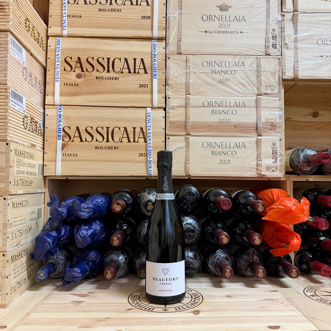 Vin Mousseux Beaufort Freres Orange Brut Nature