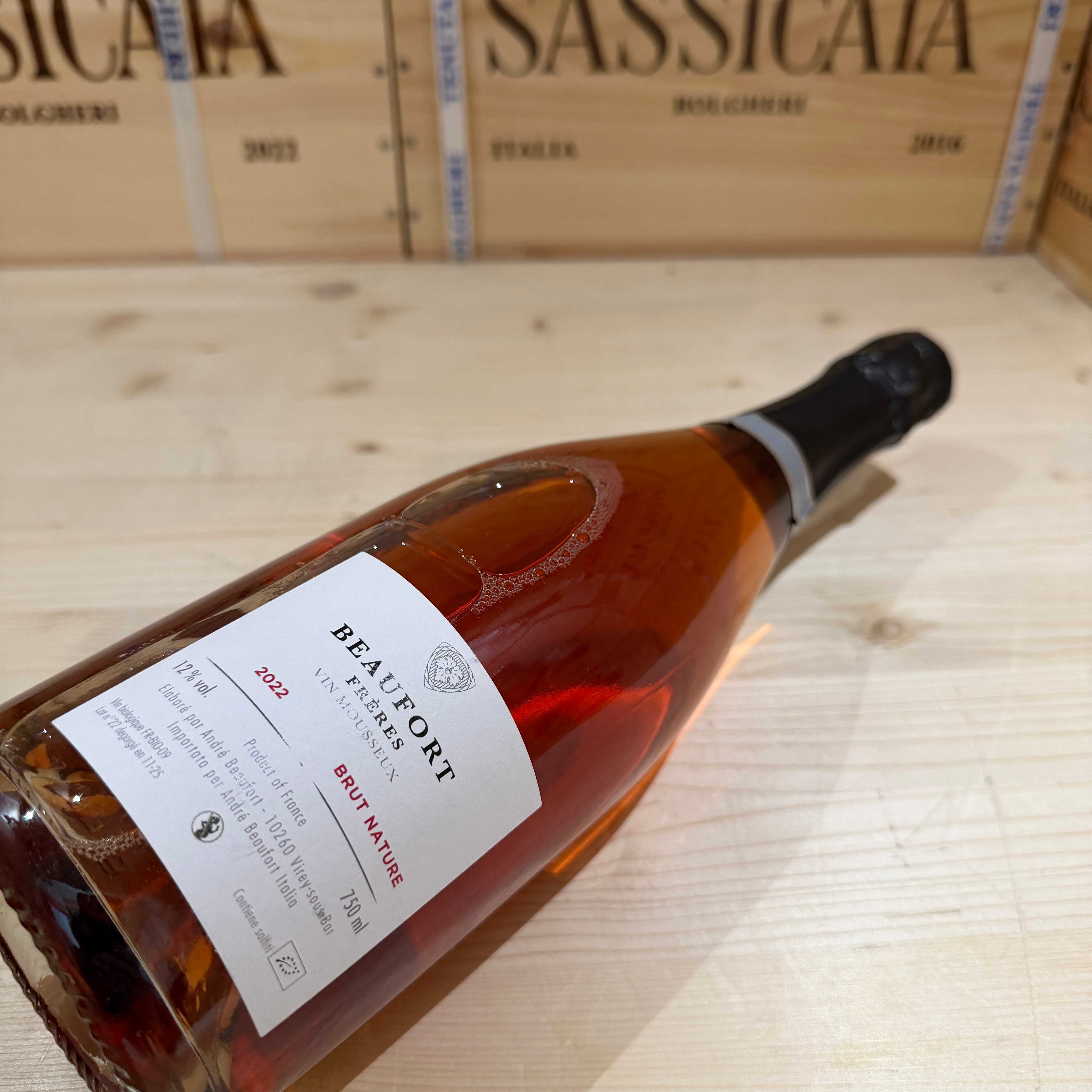 Vin Mousseux Beaufort Freres Rose 2022