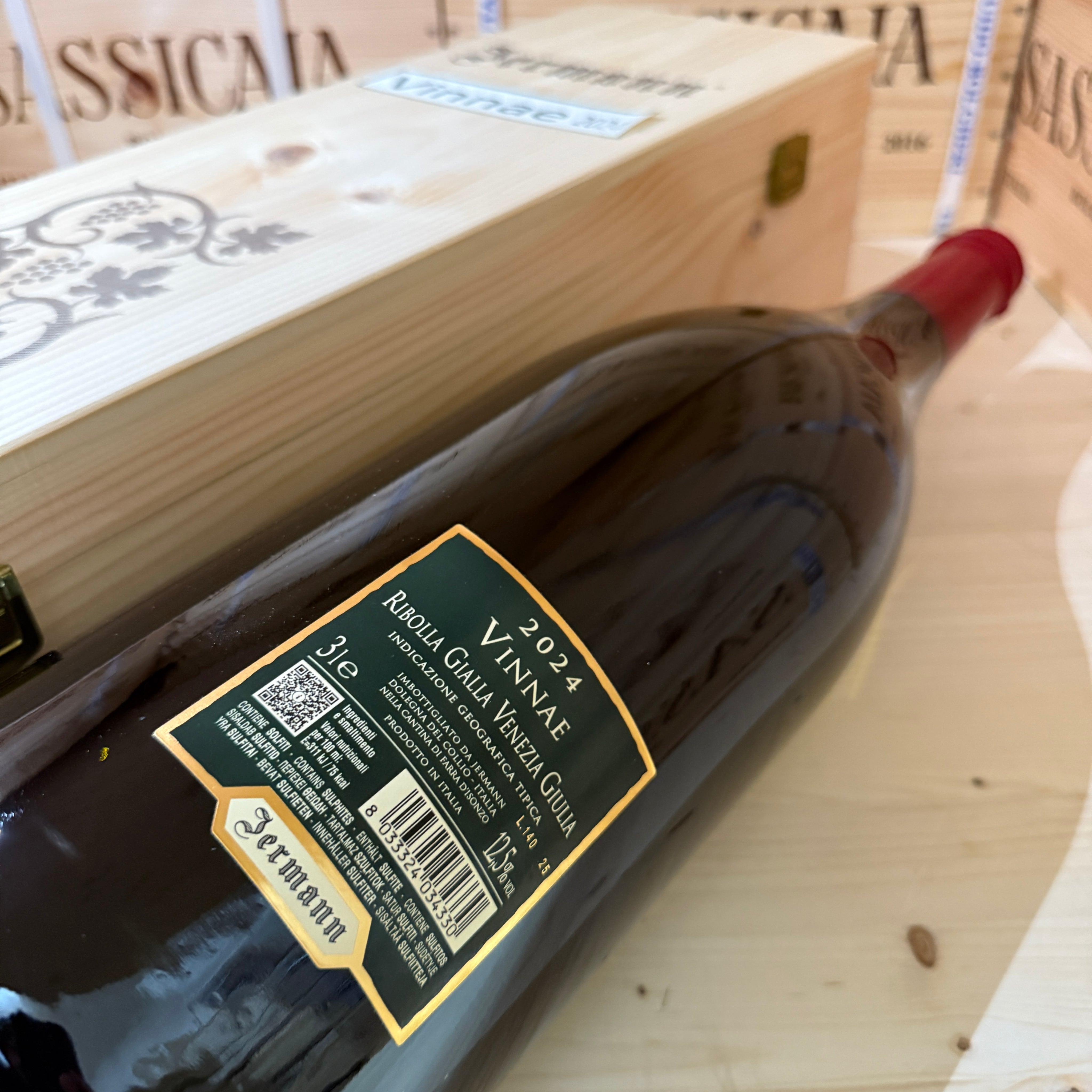Vinnae Ribolla Gialla Jermann 2024 Jeroboam - in Cassa Legno