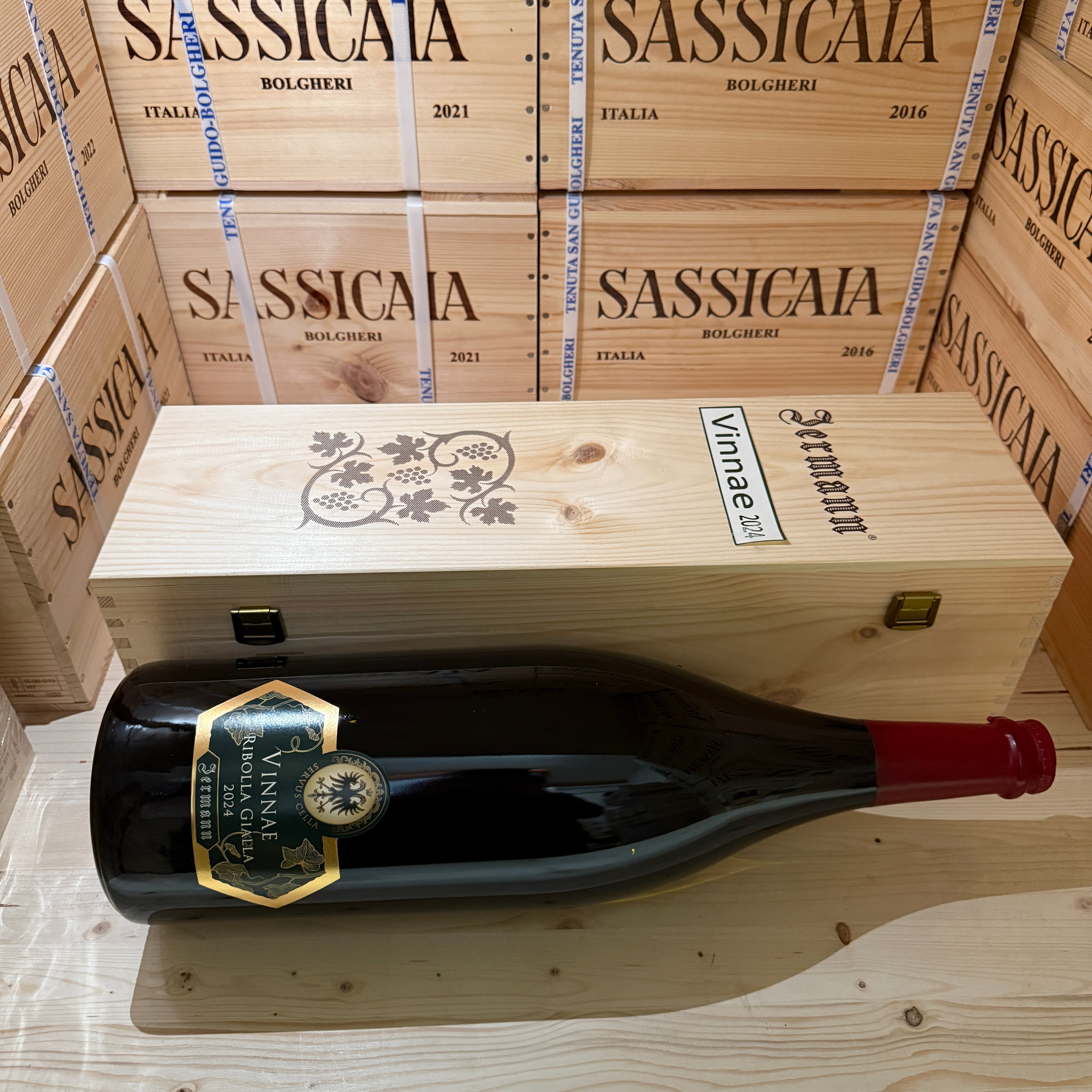 Vinnae Ribolla Gialla Jermann 2024 Jeroboam - in Cassa Legno