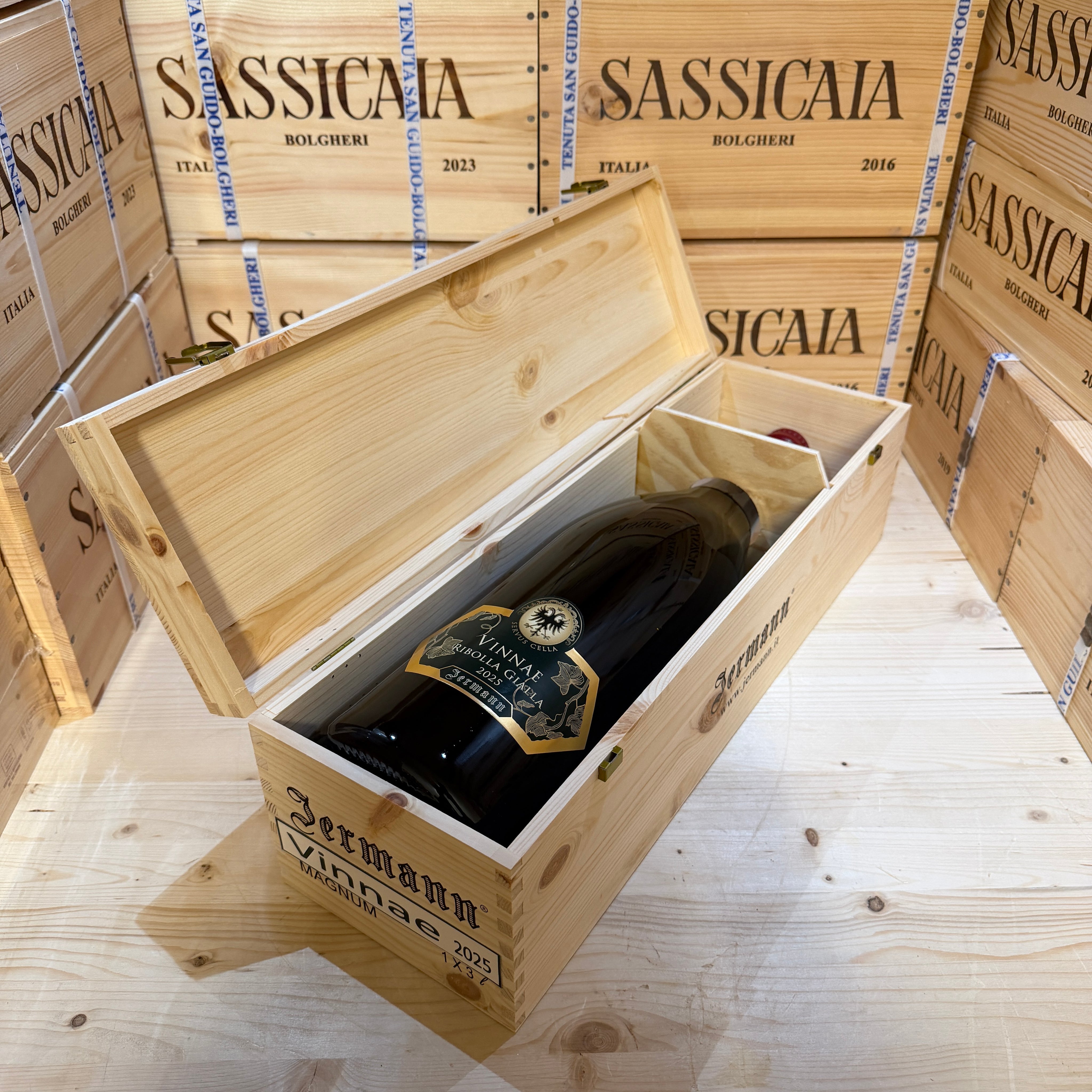 Vinnae Ribolla Gialla Jermann 2025 Jeroboam - in Cassa Legno