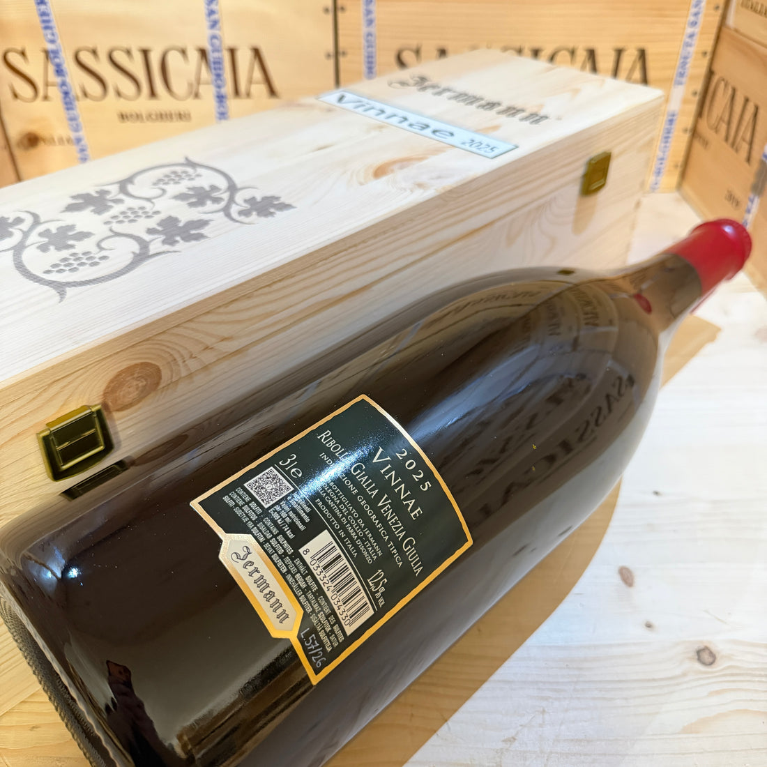 Vinnae Ribolla Gialla Jermann 2025 Jeroboam - in Cassa Legno