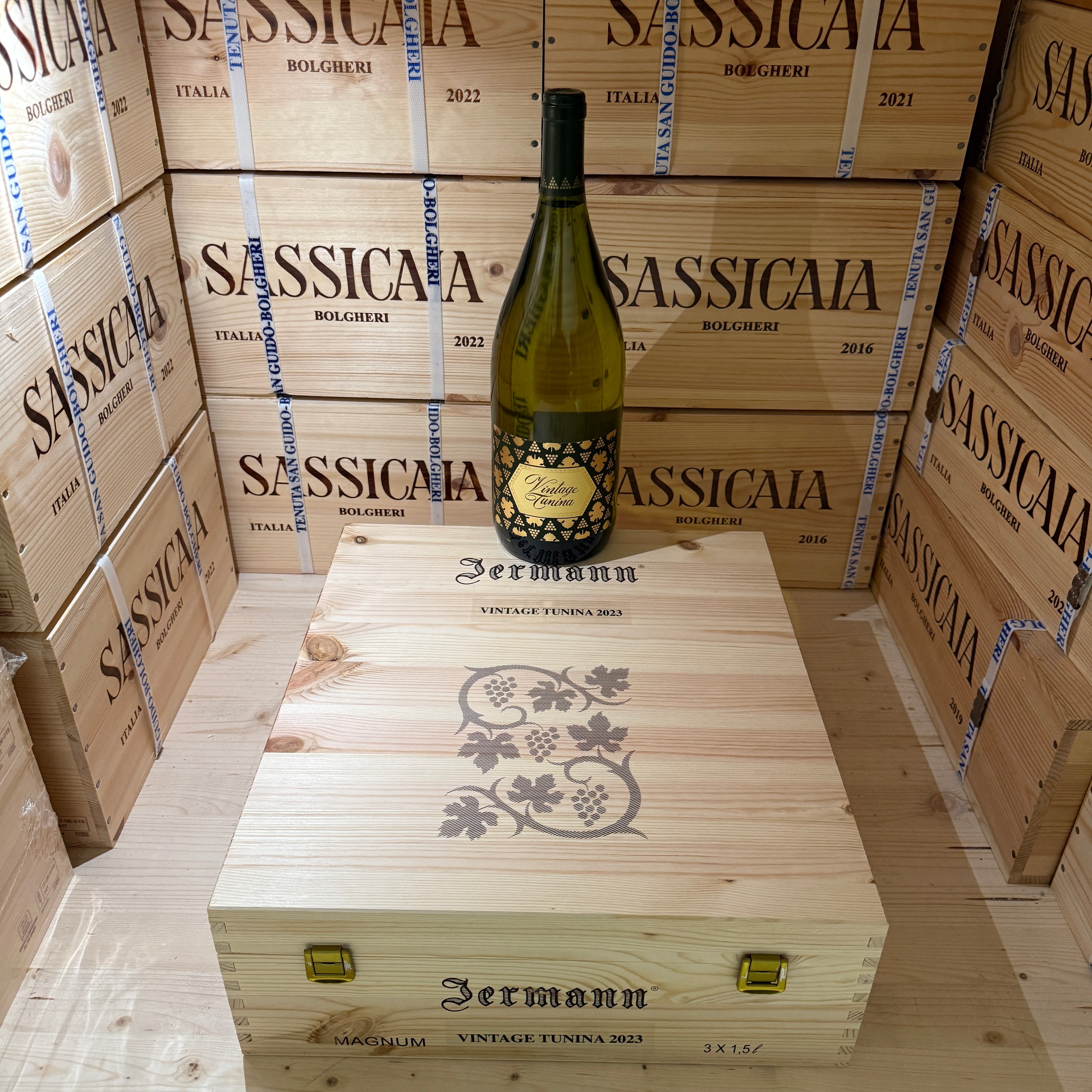 Vintage Tunina Jermann 2023 Magnum - Cassa Legno 3 Bottiglie