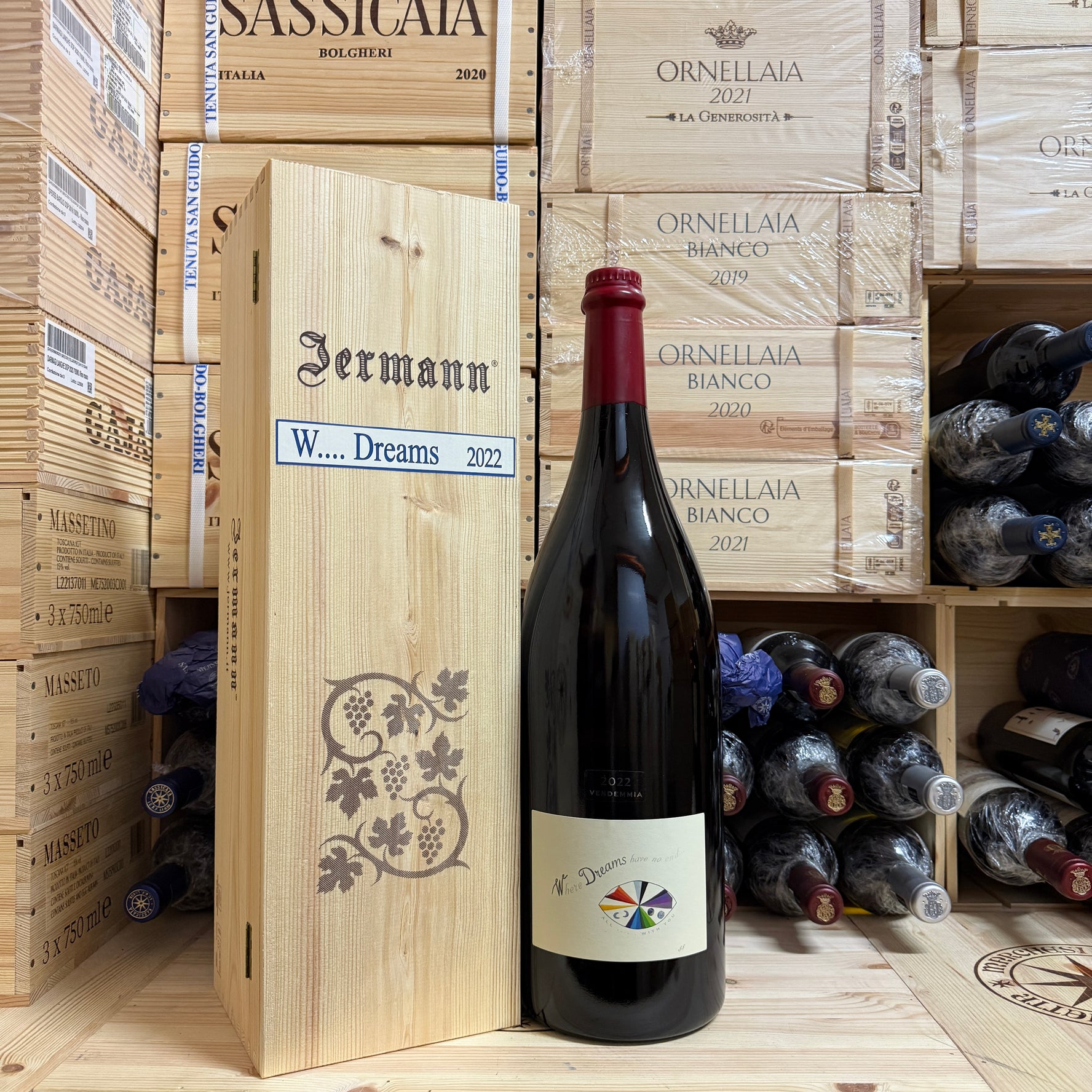 W... Dreams Jermann 2022 Jeroboam - in Cassa Legno