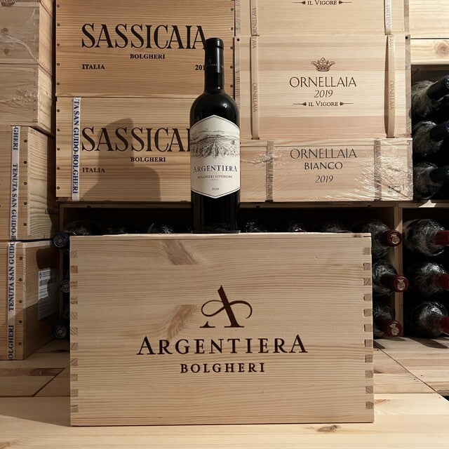 Argentiera 2020 Bolgheri Superiore DOC Tenuta Argentiera Cassa Legno 6 Bottiglie