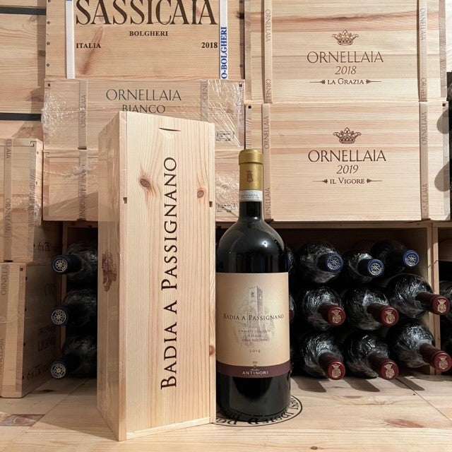 Marchese Antinori Badia a Passignano Chianti Classico Gran Selezione DOCG 2019 Magnum in Cassa Legno