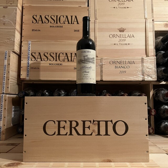 Barolo DOCG Bussia 2018 Ceretto - Cassa Legno 6 Bottiglie