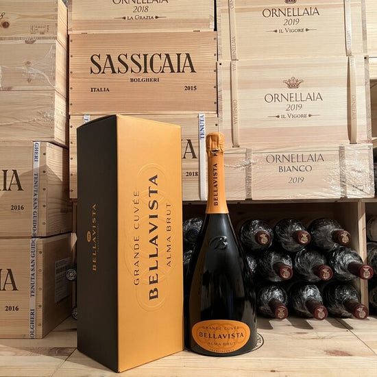 Franciacorta Bellavista Grande Cuvee Alma Brut Magnum Astucciato