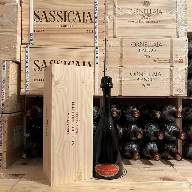 Franciacorta Bellavista Vittorio Moretti 2016 in Cassa Legno