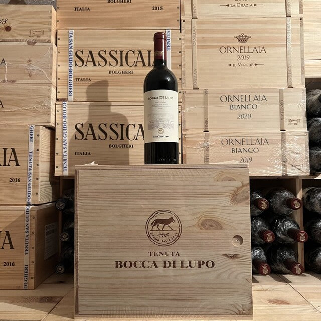 Bocca di Lupo 2019 Tormaresca Marchesi Antinori - Cassa Legno 6 Bottiglie
