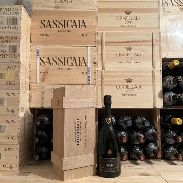 Bollinger Vieilles Vignes Françaises 2013 in Cassa Legno