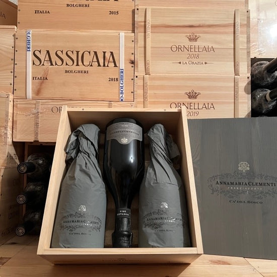 Ca Del Bosco Annamaria Clementi 2014 Franciacorta DOCG Cassa Legno 3 Bottiglie
