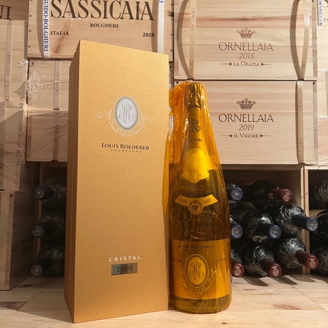Cristal 2008 Magnum 1,5 L in Cassa Legno Louis Roederer