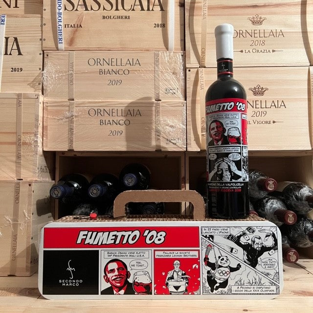 Fumetto 2008 Bag in Cartone Secondo Marco Amarone della Valpolicella Classico Riserva