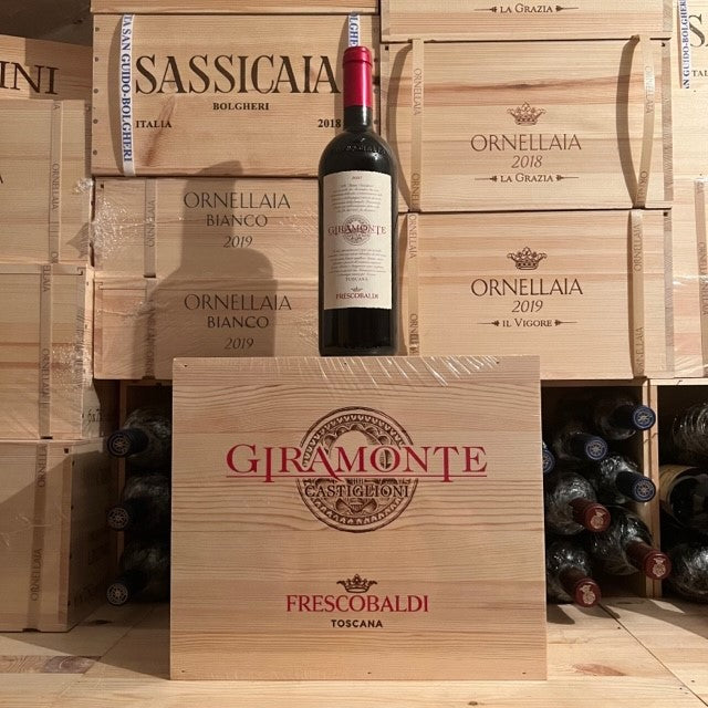 Giramonte 2020 Toscana IGT Tenuta di Castiglioni Marchesi Frescobaldi - Cassa Legno 3 Bottiglie