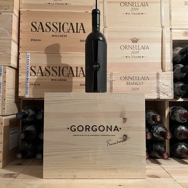 Gorgona Rosso 2020 Costa Toscana IGT Marchesi Frescobaldi - Cassa Legno 3 Bottiglie