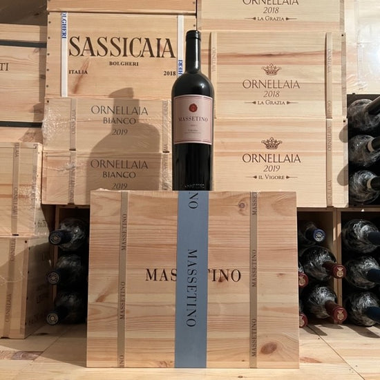 Massetino 2017 Toscana IGT Tenuta Masseto Cassa Legno 3 Bottiglie