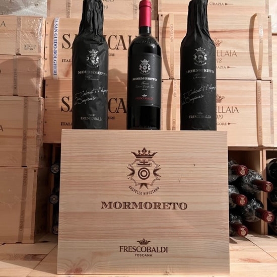 Mormoreto 2018 Toscana Rosso IGT Marchesi Frescobaldi Cassa Legno 6 Bottiglie
