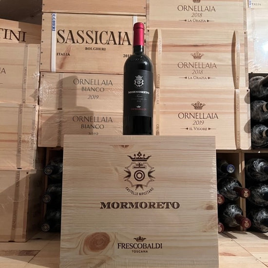 Mormoreto 2020 Toscana Rosso IGT Marchesi Frescobaldi Cassa Legno 6 Bottiglie