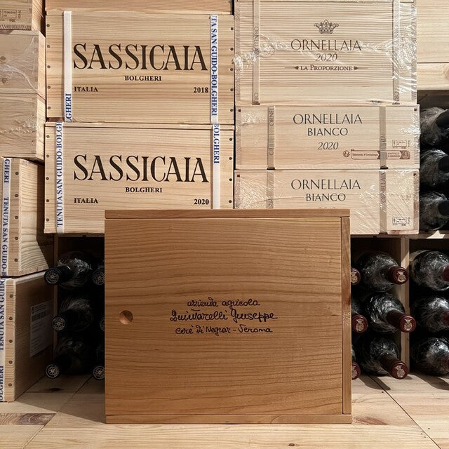 Cassetta In Legno Da 6 Bottiglie Vuota Di Luca Ferraris | Because The Wine - Foto 4