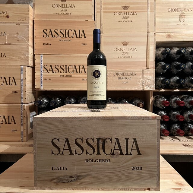 Sassicaia 2020 Tenuta San Guido - Cassa Legno 12 Bottiglie