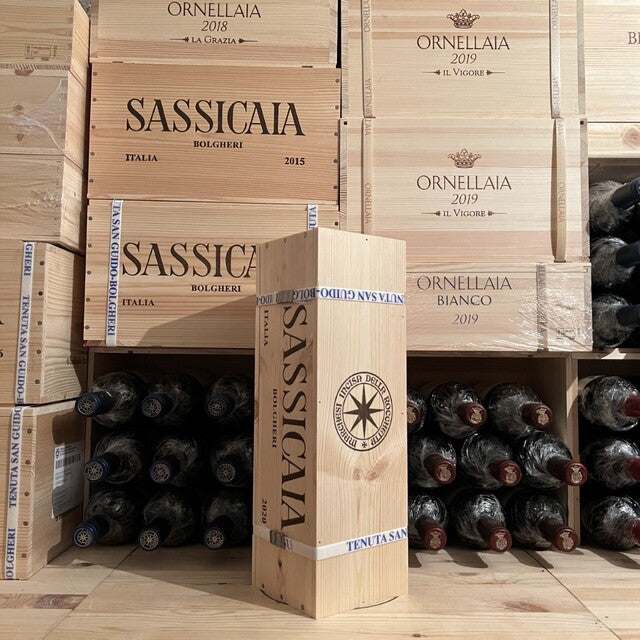 Sassicaia 2020 Magnum in Cassa Legno Tenuta San Guido