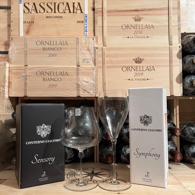 Sensory & Symphony Giacomo Conterno - Zwiesel Glass Coppia Calici