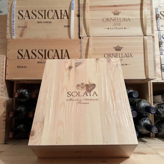 Solaia 2015 Antinori Toscana Rosso IGT - Cassa Legno 3 Bottiglie